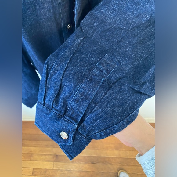 Vintage Versace Denim Shirt Jacket - Picture 9 of 9